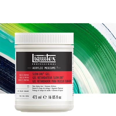 Spomaľovač schnutia Liquitex Slow Dri Gel, 473 ml