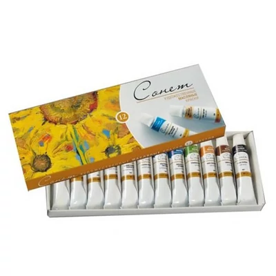 Sada olejových farieb Sonnet - 12x10 ml