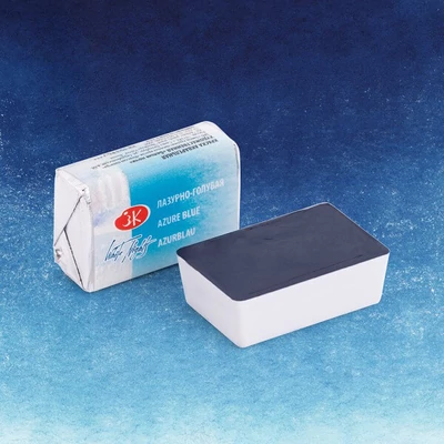 Akvarelová farba v panvičke White Nights, 2,5 ml - 519, azure blue