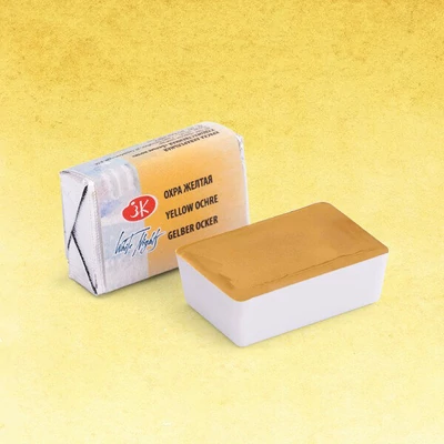 Akvarelová farba v panvičke White Nights, 2,5 ml - 218, yellow ochre