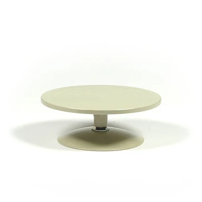 Otočný sochársky stôl - 22 cm, oceľový, nízky