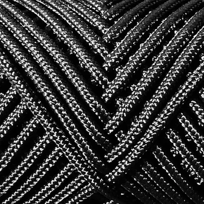 Microcord v metroch, 1,7 mm - čierny