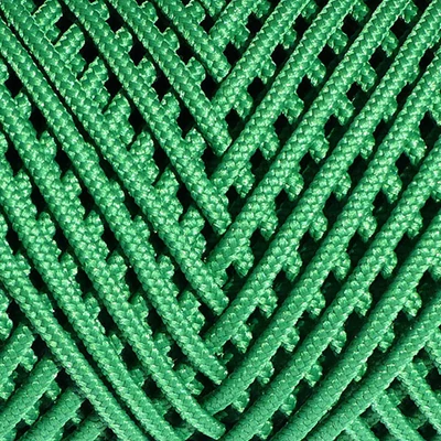 Microcord v metroch, 1,7 mm - zelený