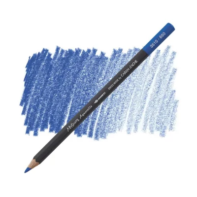 Akvarelová ceruzka Caran d'Ache Museum - 660, middle cobalt blue