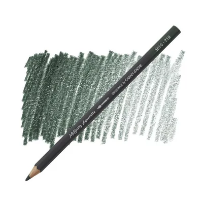Akvarelová ceruzka Caran d'Ache Museum - 719, dark phthalocyanine green