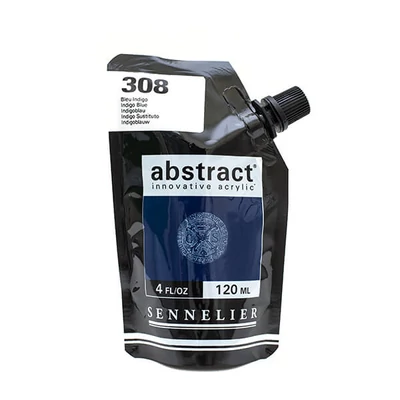 Sennelier Abstract akrilfesték, 120 ml - 308, indigo blue