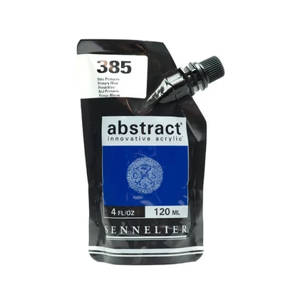 Akrylová farba Sennelier Abstract, 120 ml - 385, primary blue