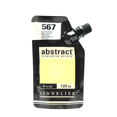 Akrylová farba Sennelier Abstract, 120 ml - 567, naples yellow