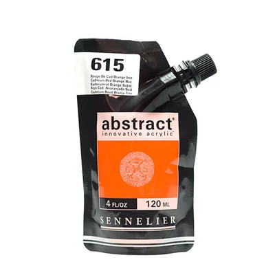 Akrylová farba Sennelier Abstract, 120 ml - 615, cadmium red orange hue