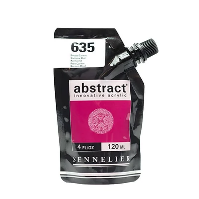 Akrylová farba Sennelier Abstract, 120 ml - 635, carmine red