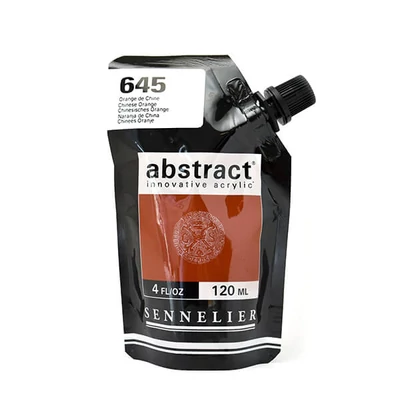 Akrylová farba Sennelier Abstract, 120 ml - 645, chinese orange