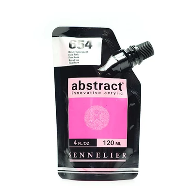 Akrylová farba Sennelier Abstract, 120 ml - 654, fluo pink