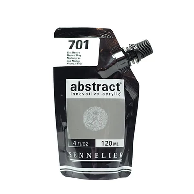 Akrylová farba Sennelier Abstract, 120 ml - 701, neutral grey