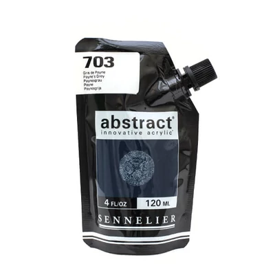 Akrylová farba Sennelier Abstract, 120 ml - 703, Payne's Grey