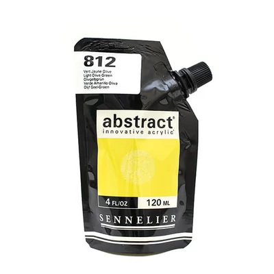 Akrylová farba Sennelier Abstract, 120 ml - 812, light olive green
