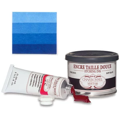 Hĺbkotlačová farba Charbonnel, 60 ml - ocean blue