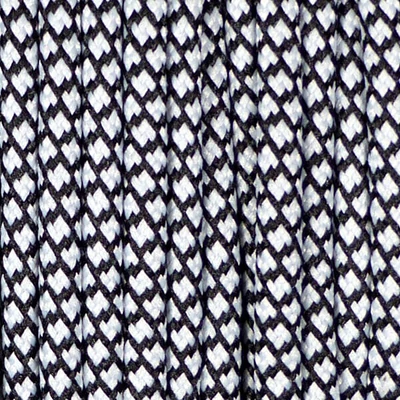 Paracord 550, v metroch, 4 mm - diamantová camo biely