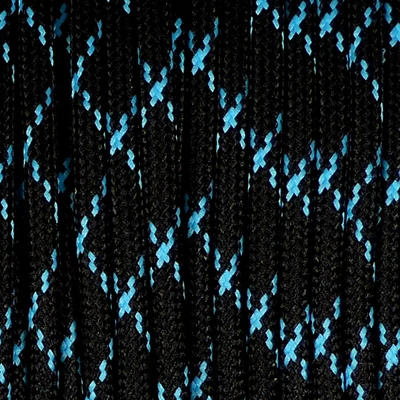 Paracord 550, v metroch, 4 mm - T virus camo blue