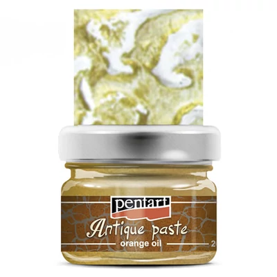 Antikovacia pasta Pentart, 20 ml - zlatá