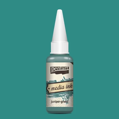 Atramentové farbivo Pentart Media ink, 20 ml - borievka