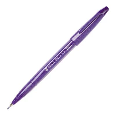 Štetcový popisovač Pentel Brush Sign Pen, SES15C-V, fialový