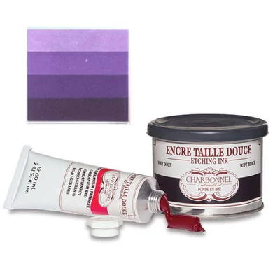 Hĺbkotlačová farba Charbonnel, 60 ml - permanent violet