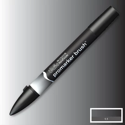 Obojstranný alkoholový popisovač Promarker Brush - BL, blender