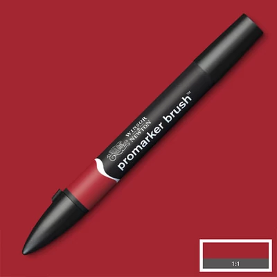 Obojstranný alkoholový popisovač Promarker Brush - R735, firebrick