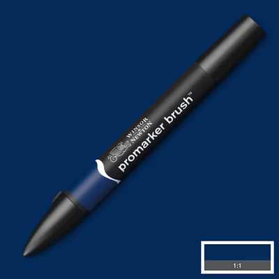 Obojstranný alkoholový popisovač Promarker Brush - V234, indigo blue
