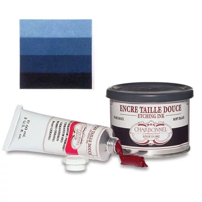Hĺbkotlačová farba Charbonnel, 60 ml - prussian blue