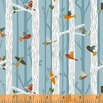 Patchworková tkanina - Windham Fabrics - Bear Camp 51561-5 day
