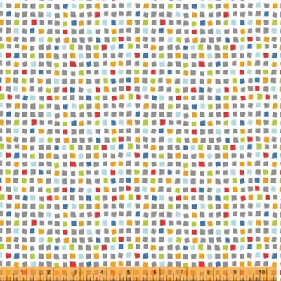 Patchworková tkanina - Windham Fabrics - Around Town 51841-x multi