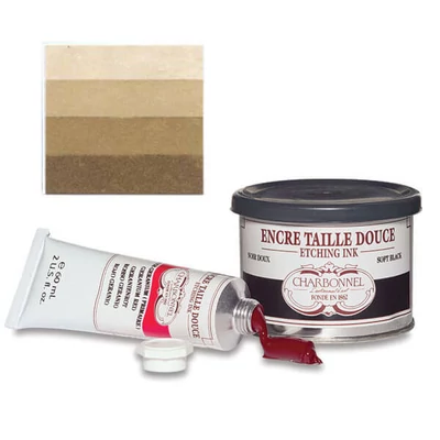 Hĺbkotlačová farba Charbonnel, 60 ml - raw umber