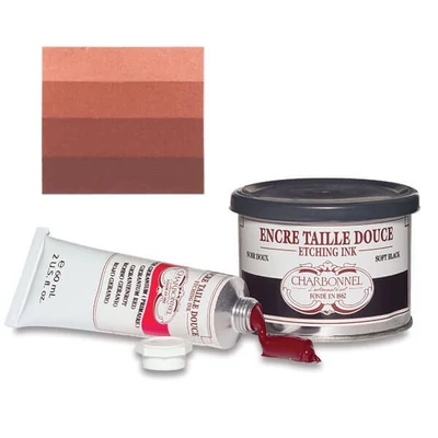 Hĺbkotlačová farba Charbonnel, 60 ml - red ochre