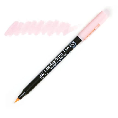 Štetcový popisovač Sakura Koi - 7, pale orange