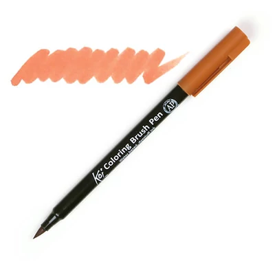 Štetcový popisovač Sakura Koi - 14, raw sienna