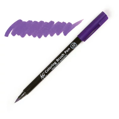 Štetcový popisovač Sakura Koi - 24, purple