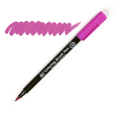 Štetcový popisovač Sakura Koi - 124, iris