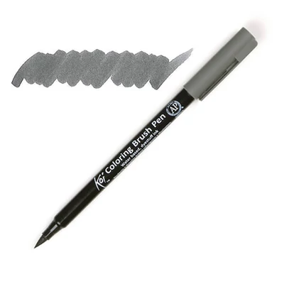 Štetcový popisovač Sakura Koi - 144, dark warm gray