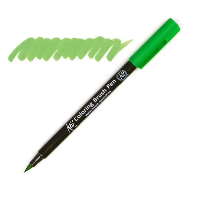 Štetcový popisovač Sakura Koi - 226, emerald green