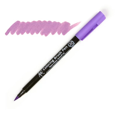 Štetcový popisovač Sakura Koi - 238, lavender