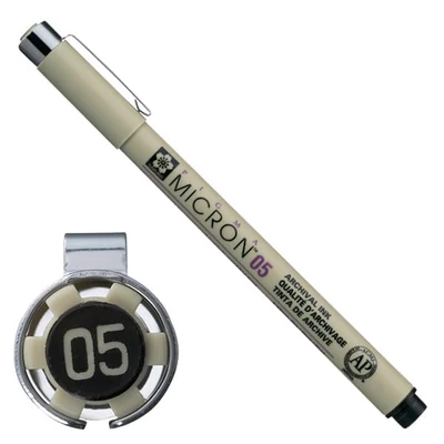 Technické pero Sakura Pigma Micron 05, 0,45 mm - čierne
