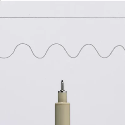 Technické pero Sakura Pigma Micron 05, 0,45 mm - sivé