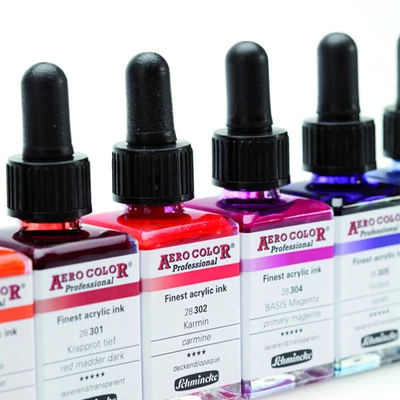 Farba do retušovacieho pištoľa Schmincke AERO COLOR Professional,, 28 ml - vo viacerých farbách