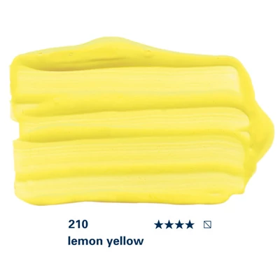 Akrylová farba Schmincke College, 75 ml - 210, lemon yellow