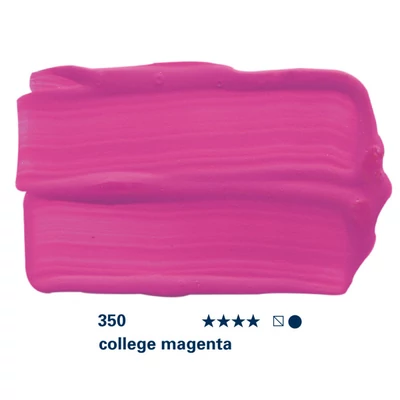 Akrylová farba Schmincke College, 75 ml - 350, college magenta