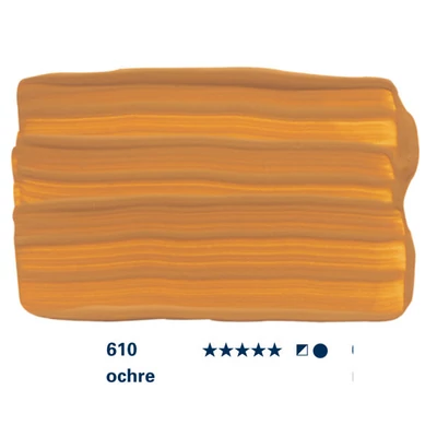 Akrylová farba Schmincke College, 75 ml - 610, ochre
