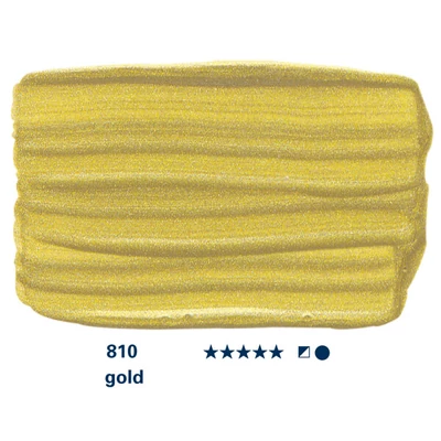 Akrylová farba Schmincke College, 75 ml - 810, gold