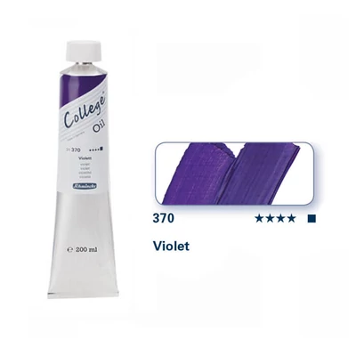 Olejová farba Schmincke College, 200 ml - 370, violet