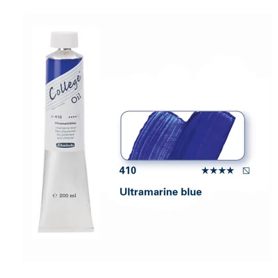 Olejová farba Schmincke College, 200 ml - 410, ultramarine